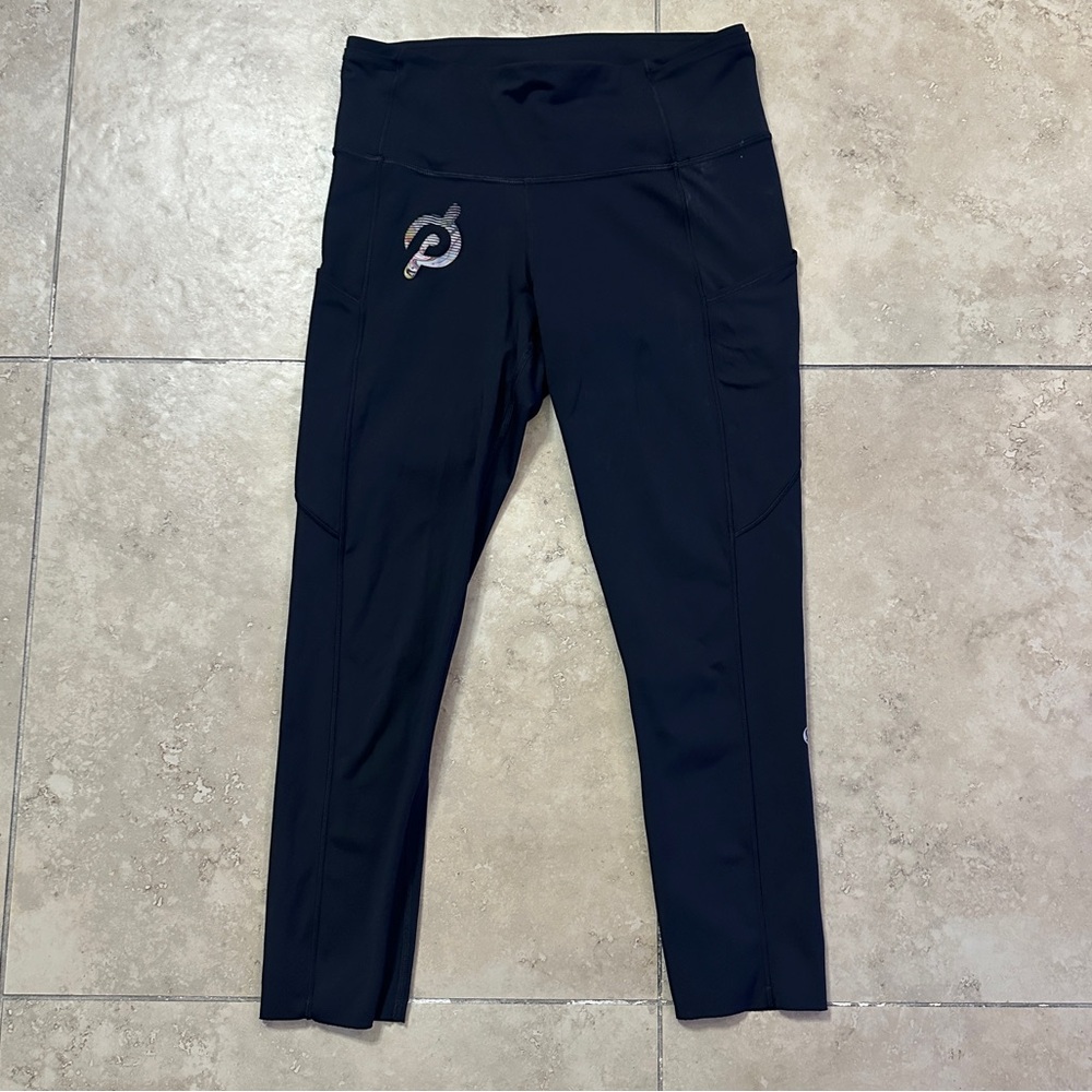Lululemon Athletica Black Fast and Free Peloton Leggings